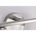SATCO/NUVO Gianna 2-Light Vanity Brushed Nickel Finish Clear Glass (60-8332)