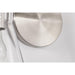 SATCO/NUVO Gianna 2-Light Vanity Brushed Nickel Finish Clear Glass (60-8332)