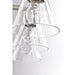 SATCO/NUVO Gianna 3-Light Vanity Brushed Nickel Finish Clear Glass (60-8333)