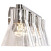 SATCO/NUVO Gianna 4-Light Vanity Brushed Nickel Finish Clear Glass (60-8334)