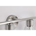 SATCO/NUVO Gianna 4-Light Vanity Brushed Nickel Finish Clear Glass (60-8334)