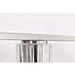 SATCO/NUVO Gianna 4-Light Vanity Brushed Nickel Finish Clear Glass (60-8334)