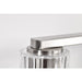SATCO/NUVO Gianna 4-Light Vanity Brushed Nickel Finish Clear Glass (60-8334)