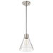 SATCO/NUVO Gianna Mini Pendant Brushed Nickel Finish Clear Glass (60-8337)