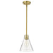 SATCO/NUVO Gianna Mini Pendant Vintage Brass Finish Clear Glass (60-8347)