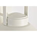 SATCO/NUVO Ridge Medium Outdoor Lantern White Finish Clear Seeded Glass (60-8521)