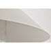 SATCO/NUVO Ridge Medium Outdoor Lantern White Finish Clear Seeded Glass (60-8521)