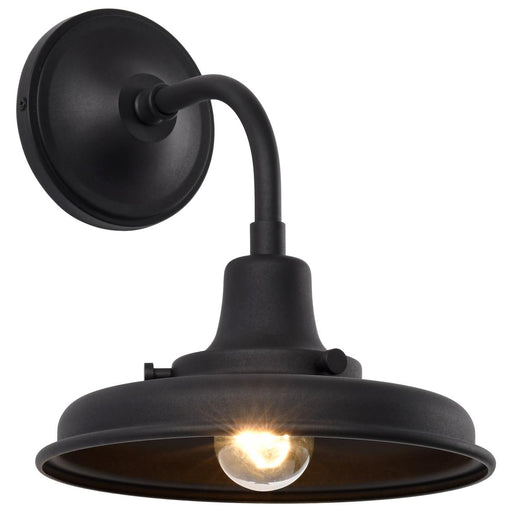 SATCO/NUVO Morris Small Outdoor Lantern Black Finish (60-8550)