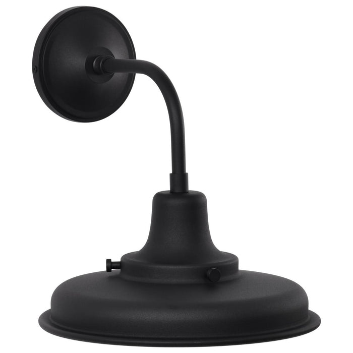SATCO/NUVO Morris Medium Outdoor Lantern Black Finish (60-8551)