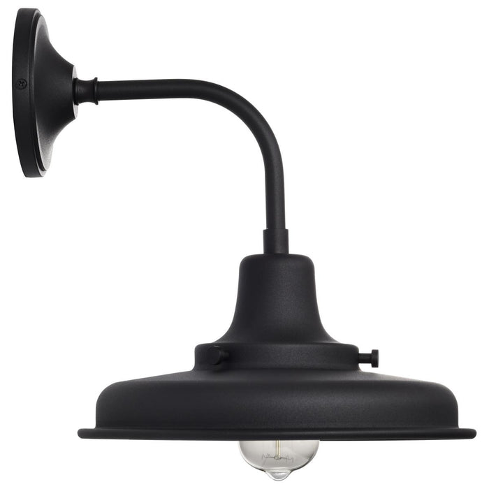 SATCO/NUVO Morris Medium Outdoor Lantern Black Finish (60-8551)