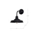 SATCO/NUVO Morris Medium Outdoor Lantern Black Finish (60-8551)