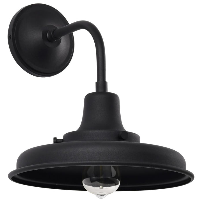 SATCO/NUVO Morris Medium Outdoor Lantern Black Finish (60-8551)