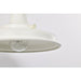 SATCO/NUVO Morris Small Outdoor Lantern Black Finish White Shade (60-8560)