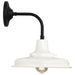 SATCO/NUVO Morris Medium Outdoor Lantern Black Finish White Shade (60-8561)