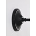 SATCO/NUVO Morris Medium Outdoor Lantern Black Finish White Shade (60-8561)