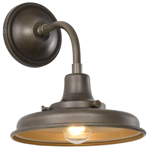 SATCO/NUVO Morris Small Outdoor Lantern Burnished Bronze Finish (60-8570)