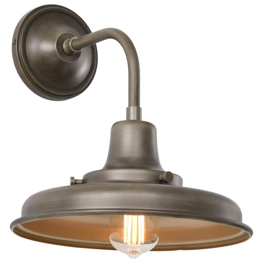 SATCO/NUVO Morris Medium Outdoor Lantern Burnished Bronze Finish (60-8571)