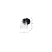 SATCO/NUVO Grayson 1 Light Vanity Matte Black Finish Clear Ribbed Glass (60-8601)