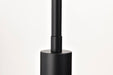 SATCO/NUVO Grayson Small Pendant Matte Black Finish Clear Ribbed Glass (60-8606)