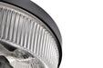 SATCO/NUVO Grayson Small Flush Mount Matte Black Finish Clear Ribbed Glass (60-8608)