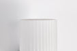 SATCO/NUVO Solara 1 Light Wall Sconce Matte Black Finish Frosted Ribbed Glass (60-8641)