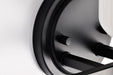 SATCO/NUVO Solara 3 Light Vanity Matte Black Finish Frosted Ribbed Glass (60-8643)