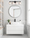SATCO/NUVO Solara 4 Light Vanity Matte Black Finish Frosted Ribbed Glass (60-8644)