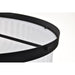 SATCO/NUVO Solara Semi Flush Mount Matte Black Finish Frosted Ribbed Glass (60-8647)