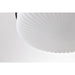 SATCO/NUVO Solara Semi Flush Mount Matte Black Finish Frosted Ribbed Glass (60-8647)