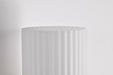 SATCO/NUVO Solara 1 Light Wall Sconce Natural Brass Finish Frosted Ribbed Glass (60-8661)