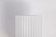SATCO/NUVO Solara 1 Light Wall Sconce Matte Black Finish Frosted Ribbed Glass (60-8641)