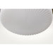 SATCO/NUVO Solara Flush Mount Natural Brass Finish Frosted Ribbed Glass (60-8668)
