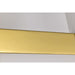 SATCO/NUVO Royale 3 Light Vanity Burnished Brass Finish Ribbed White Glass (60-8723)
