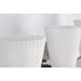 SATCO/NUVO Royale 3 Light Vanity Brushed Nickel Finish Ribbed White Glass (60-8733)