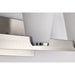 SATCO/NUVO Royale 3 Light Vanity Brushed Nickel Finish Ribbed White Glass (60-8733)