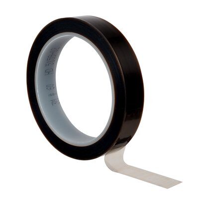 3M - 49246 PTFE Film Electrical Tape 60 Silicone Adhesive 13.5 Inch X 36 Yard 343 Cm X 33 M Logroll Translucent (7000009018)