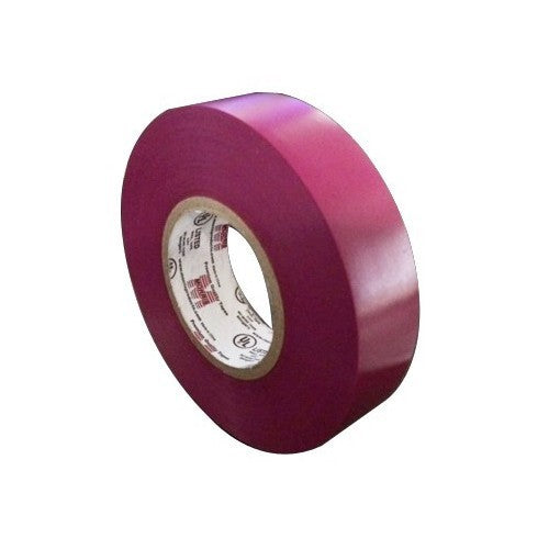 MORRIS 7Mil X 3/4 Inch X 60 Foot General Purpose Vinyl Electrical Tape Purple (60090)