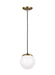 Generation Lighting Leo One Light Pendant (6018-848)