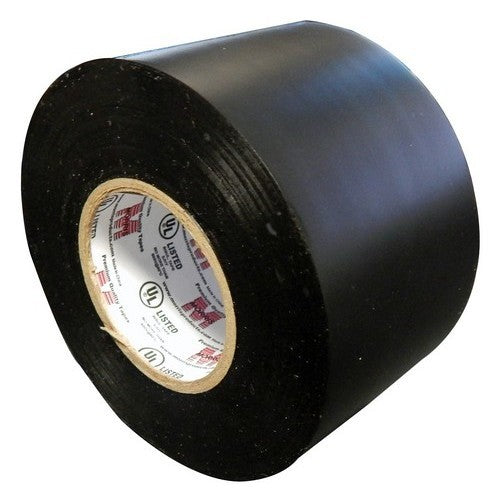 MORRIS 8.5Mil X 2 Inch X 66 Foot Professional Grade Heavy Duty Electrical Tape Black (60206)