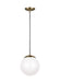 Generation Lighting Leo Medium LED Pendant 3000K (602093S-848)