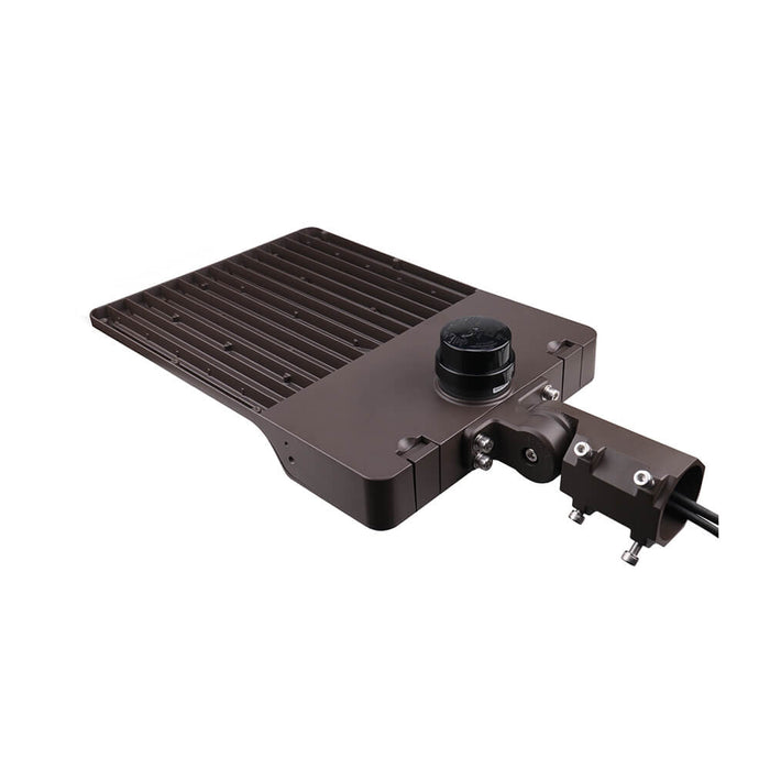 ETI VAL-1-LB3-CP3-T4-MV-LVD-7PR-SPD10 LED VersaArea Light 7200-14500Lm Type 4 120-277Vac 0-10V Bronze 7-Pin Receptacle Shorting Cap/10Kv Surge Protection (60225101-SPD10)