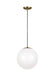 Generation Lighting Leo One Light Pendant (6024-848)