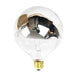 Standard 60W G40 Incandescent 120V Medium E26 Base Clear Silver Bowl Globe Bulb (60G40/SB/CL/120)