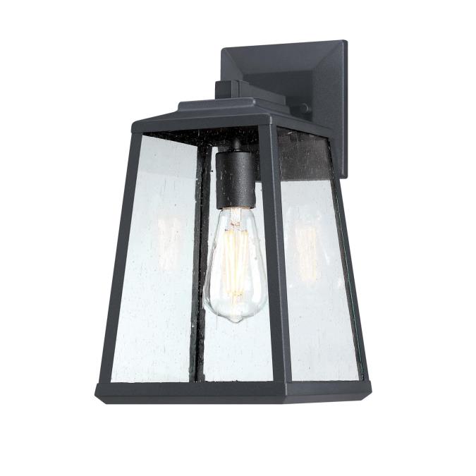 Westinghouse Ashdale Wall Mount Fixture Textured Black Finish (6114200)
