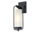 Westinghouse Galtero Wall Mount Fixture Matte Black And Distressed Aluminum Finish (6114400)