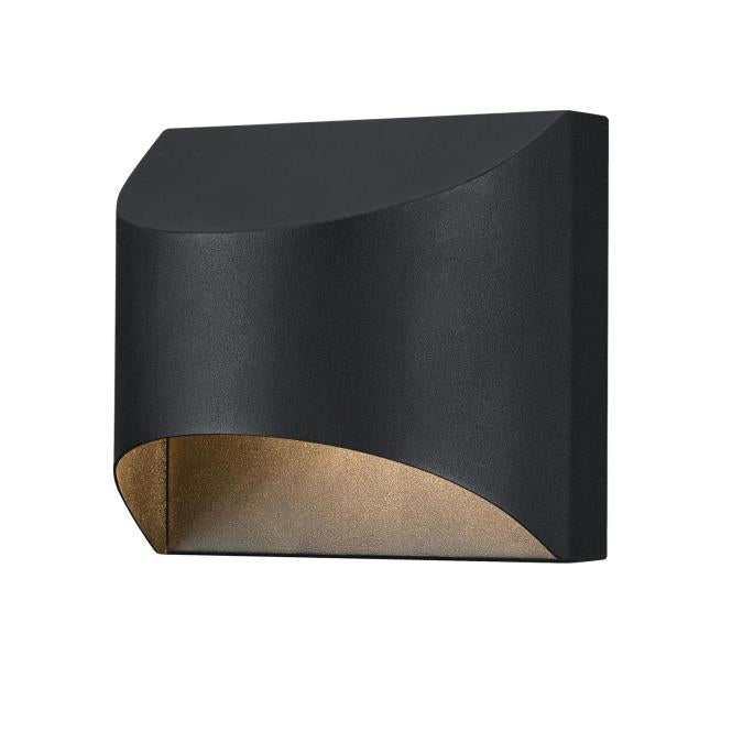 Westinghouse Nardella 10W LED Outdoor Wall Fixture 3000K Warm White 450Lm Textured Black Finish (6122800)