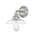 Westinghouse 1 Light Wall Fixture Brushed Nickel Finish Clear Glass (6129100)