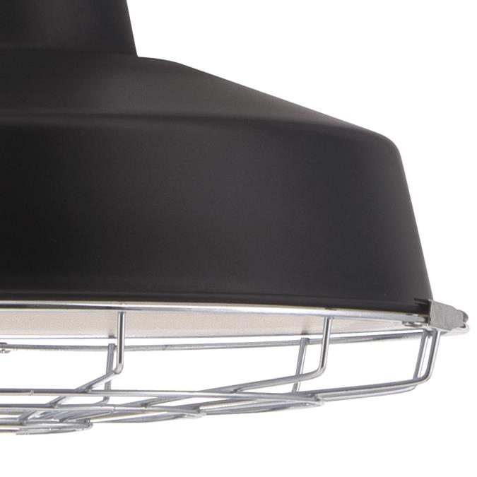 Westinghouse LED Pendant Black Finish Chrome Cage (6131800)