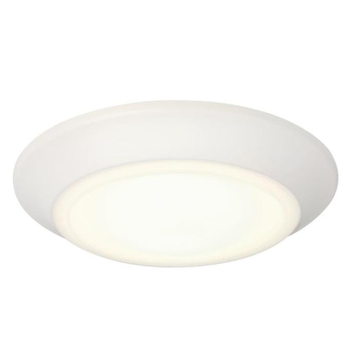 Westinghouse 7.5 Inch 16W Dimmable LED Surface Mount With CCT Selectable 2700K/3000K/3500K/4000K/5000K White Finish Frosted Acrylic Shade (6134000)