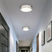 Westinghouse Lauderdale 23W 11 Inch Dimmable LED Flush Mount Brushed Nickel With Acrylic Shade 27-50K (6136000)